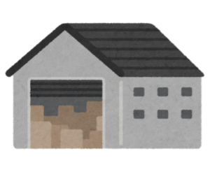 倉庫のイラスト