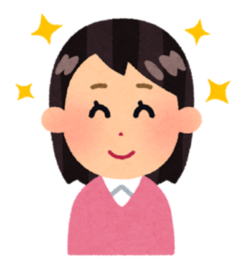髪の毛が綺麗な女性のイラスト
